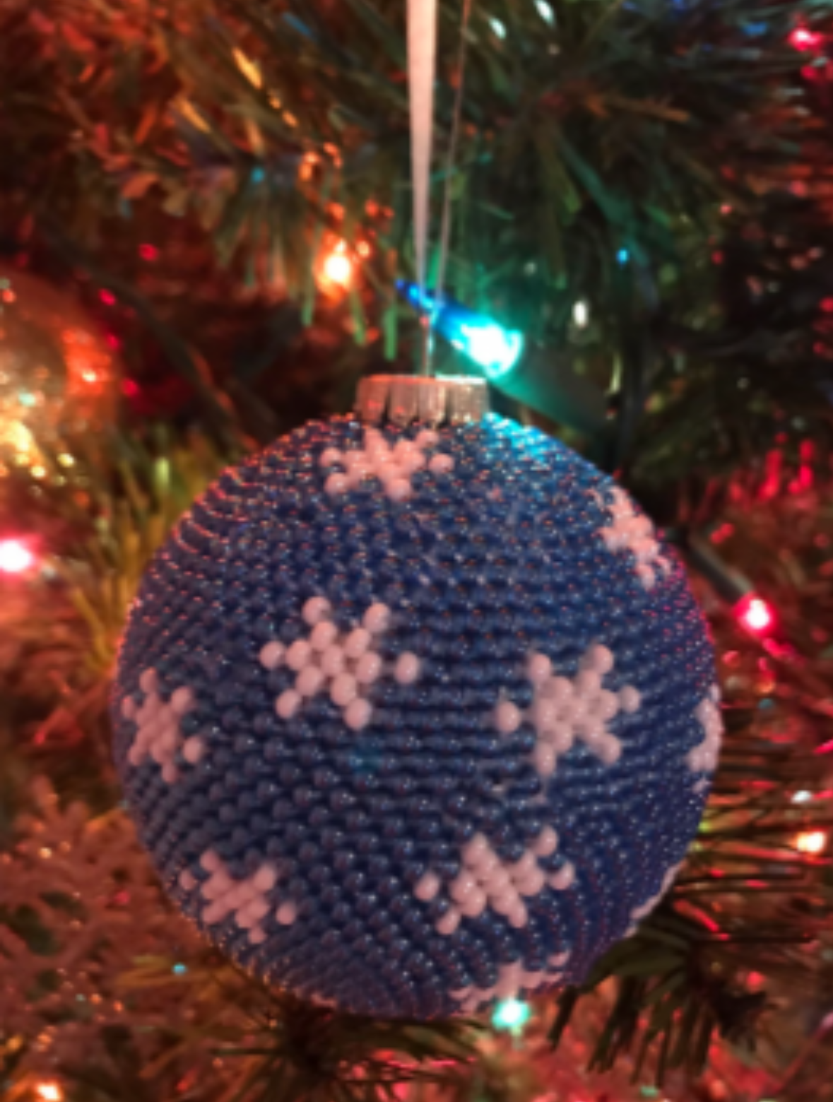 Handmade christmas ornament